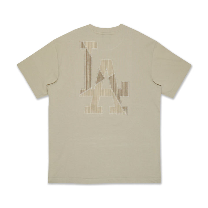 Los Angeles Dodgers MLB Patchwork Vintage Stone Short Sleeve T-Shirt