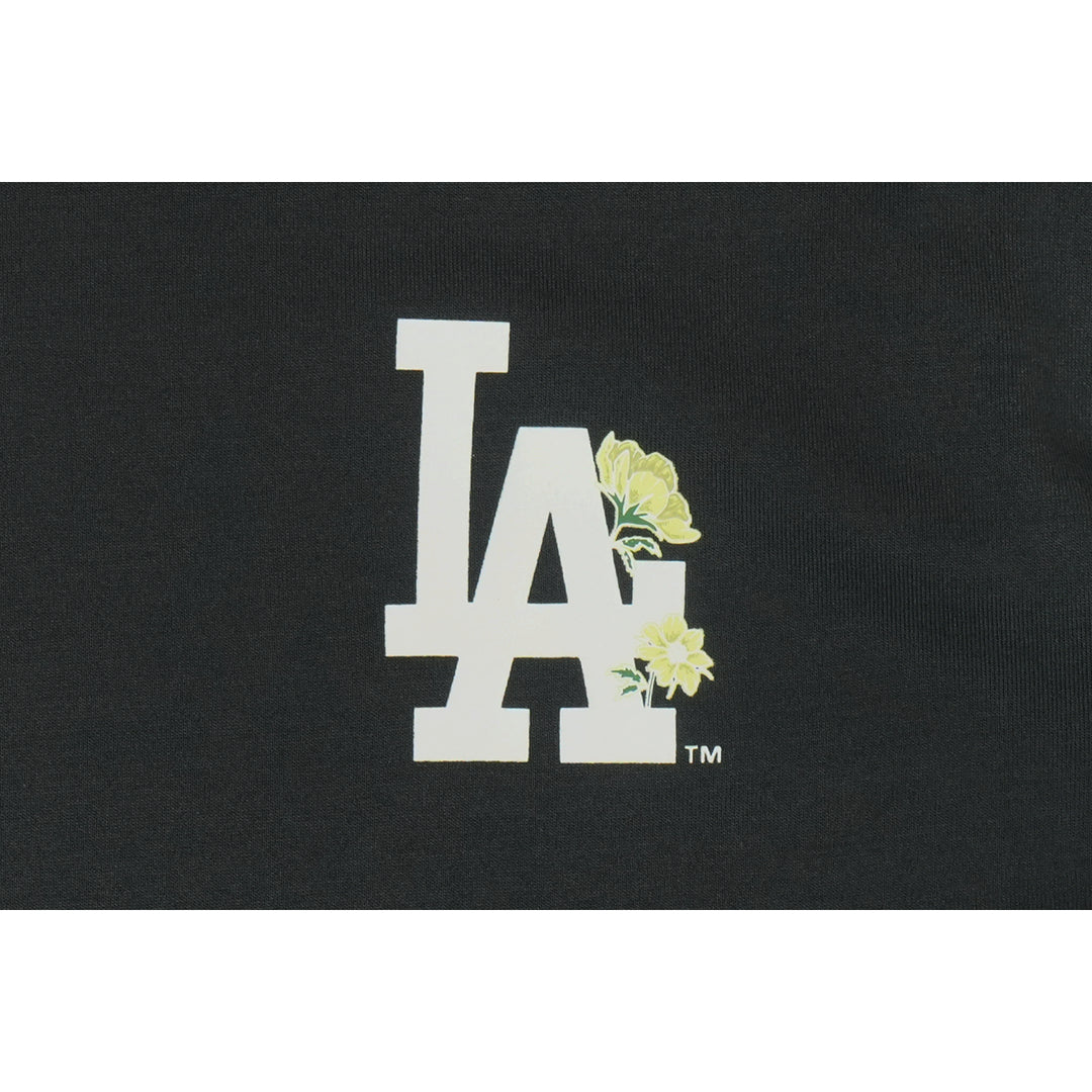 Los Angeles Dodgers Floral Steel Clouds Short Sleeve T-Shirt