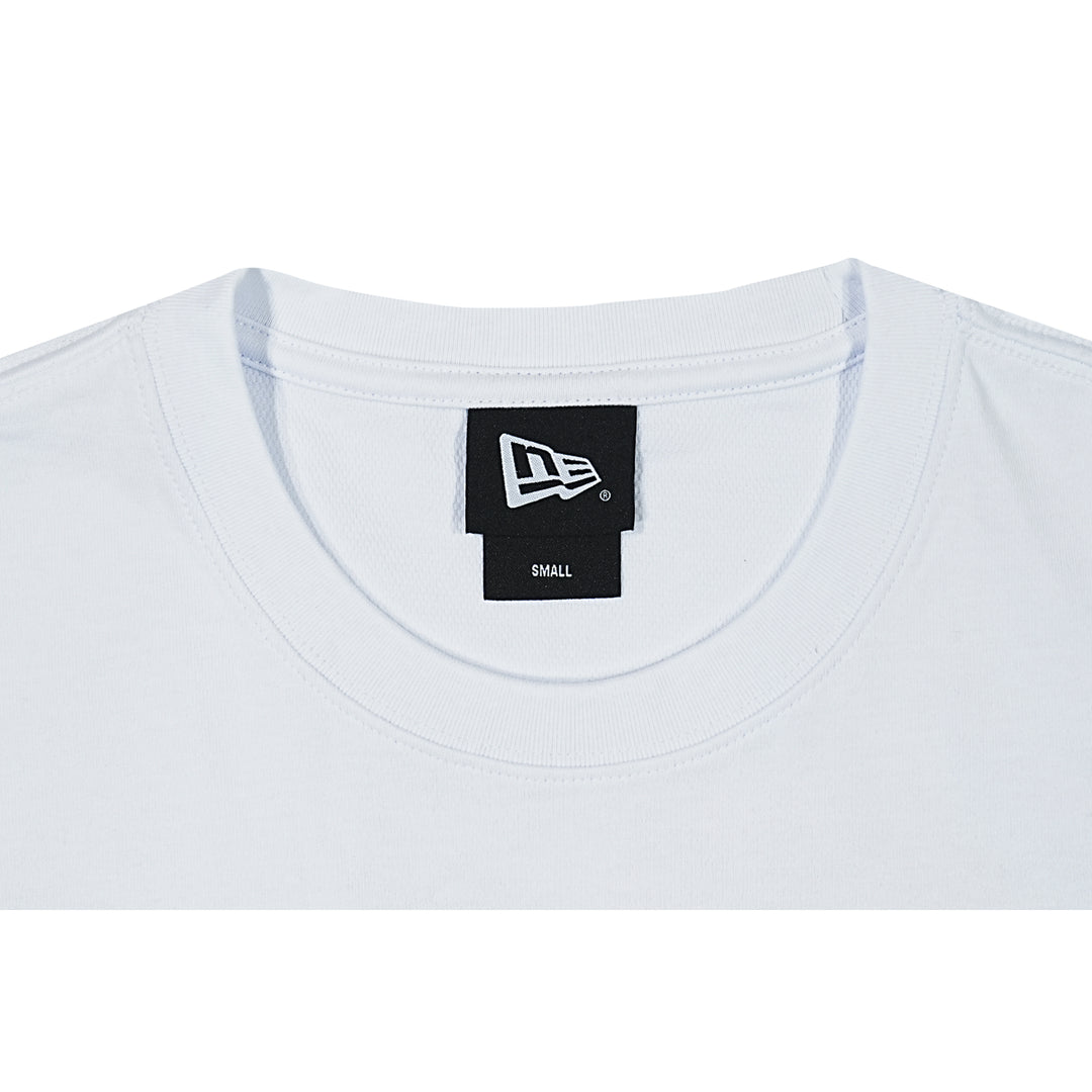 New Era Assorted Graphic White Blue Short Sleeve T-Shirt