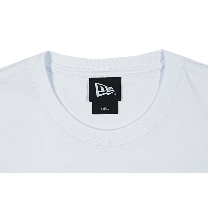New Era Assorted Graphic White Blue Short Sleeve T-Shirt