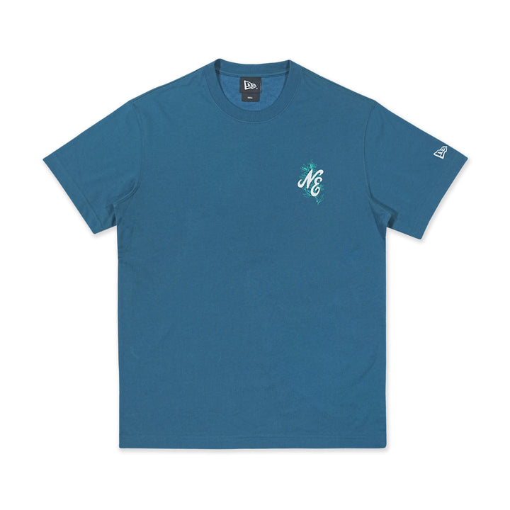 New Era Assorted Graphic Cadet Blue Short Sleeve T-Shirt