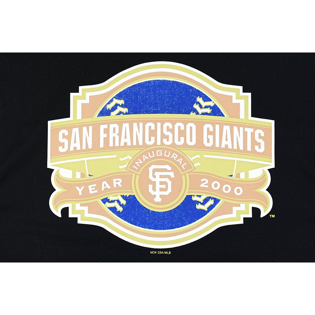 San Francisco Giants Denim Mix Black Short Sleeve T-Shirt
