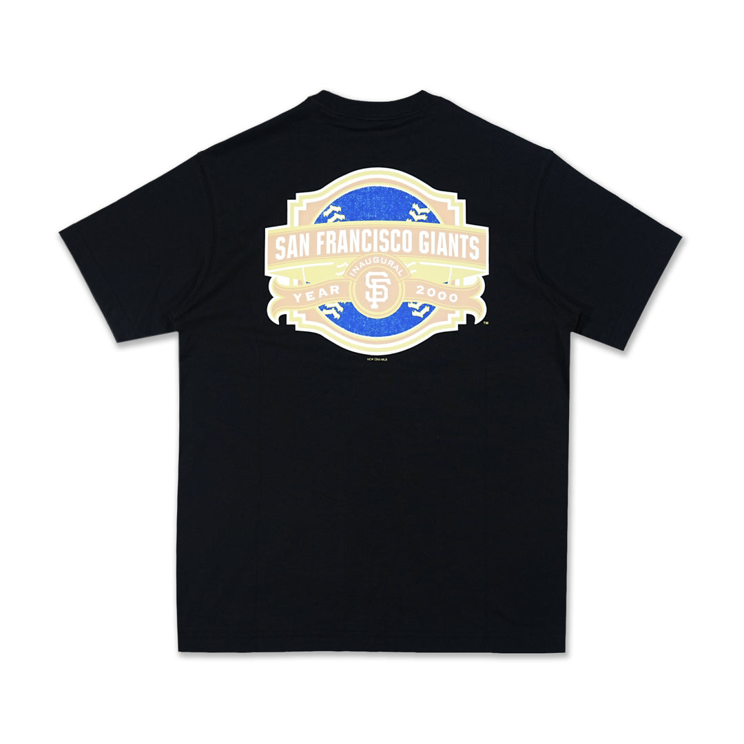 San Francisco Giants Denim Mix Black Short Sleeve T-Shirt