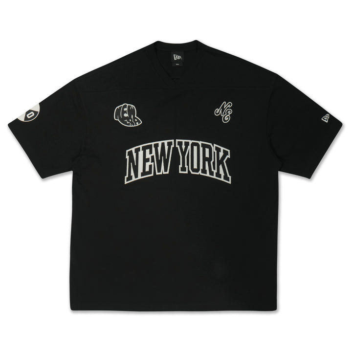New Era Fan Fam Black Short Sleeve Jersey