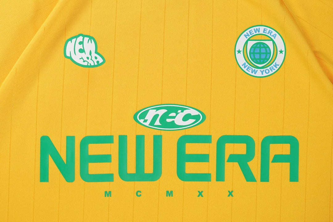 New Era Game Day Yellow Short Sleeve Soccer Jersey