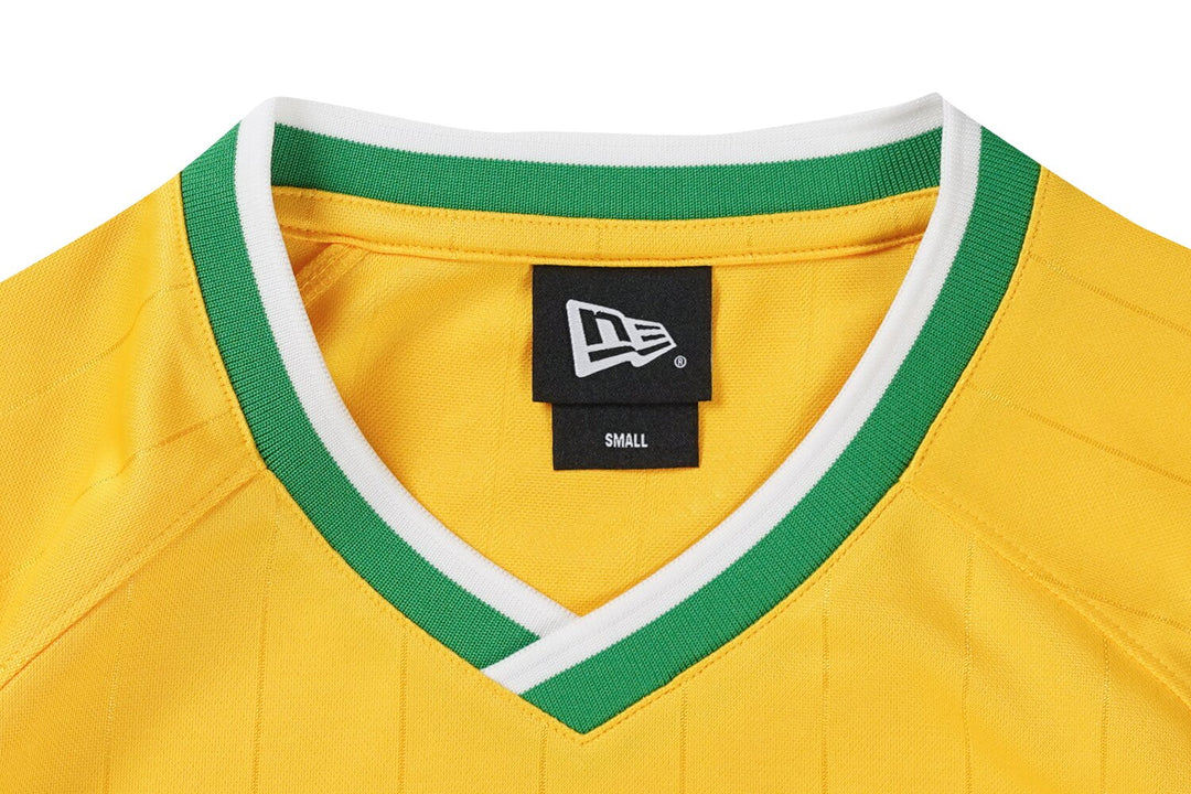 New Era Game Day Yellow Short Sleeve Soccer Jersey