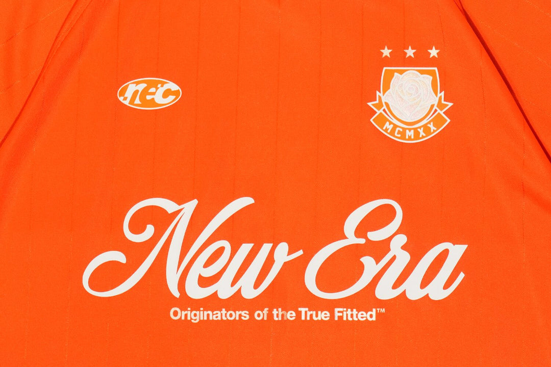 New Era Game Day Orange Short Sleeve Soccer Jersey