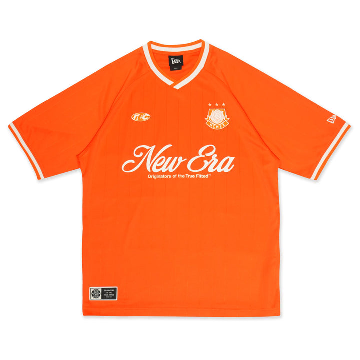 New Era Game Day Orange Short Sleeve Soccer Jersey