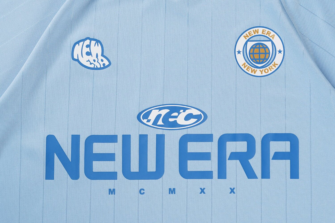 New Era Game Day Light Blue Short Sleeve Soccer Jersey