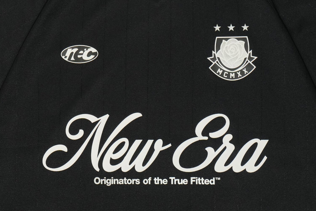 New Era Game Day Black Short Sleeve Soccer Jersey
