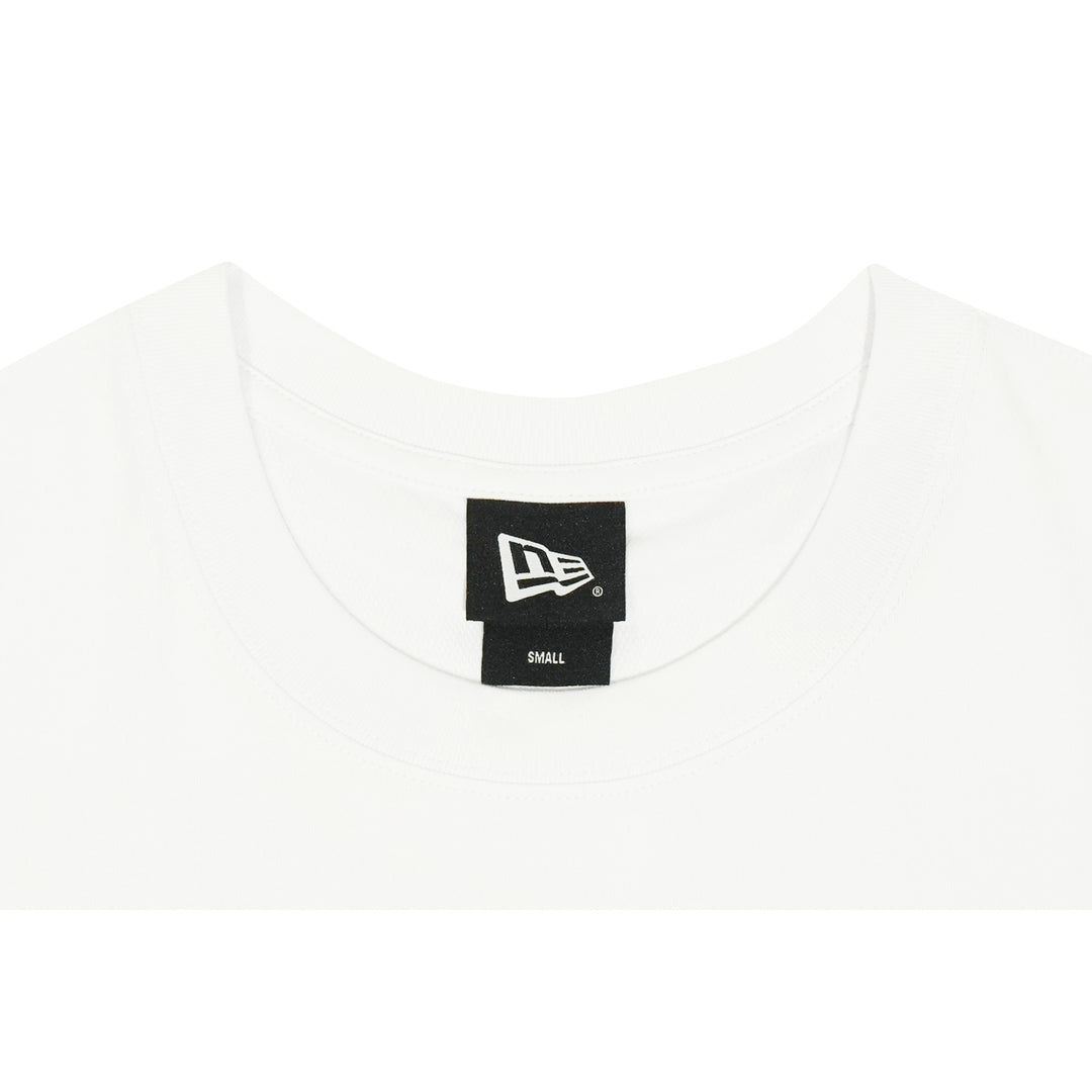New York Giants NFL Restro White Oversized Short Sleeve T-Shirt