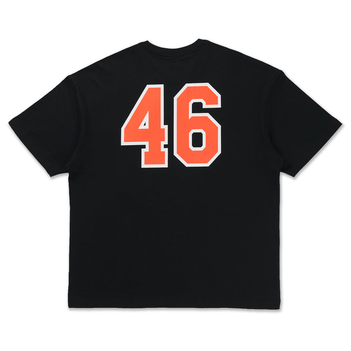 New York Knicks New Era Fan Fam Black Oversized Short Sleeve T-Shirt