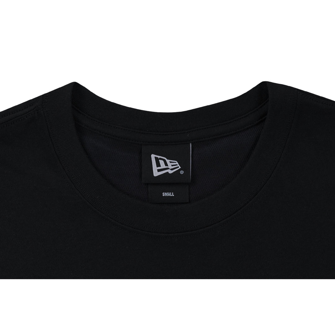 Los Angeles Lakers New Era Fan Fam Black Oversized Short Sleeve T-Shirt