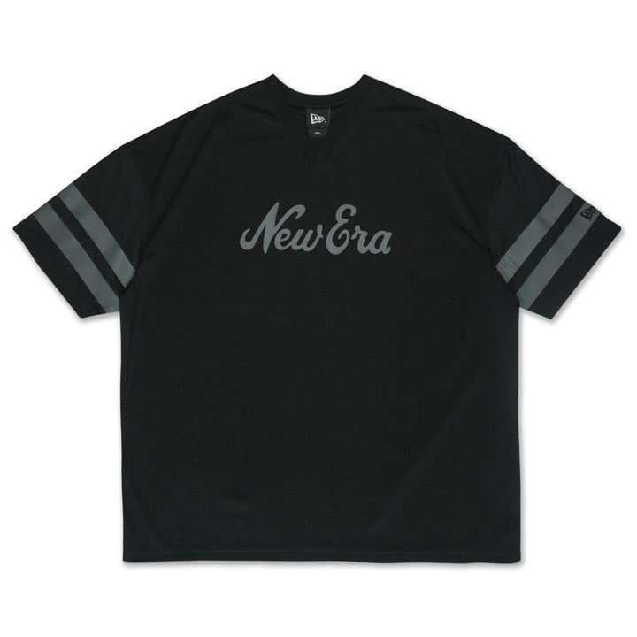 New Era Jersey Pack Black Oversized Short Sleeve T-Shirt
