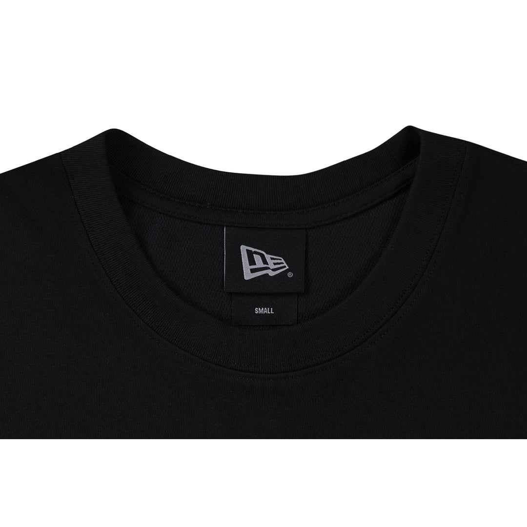 New York Yankees Assorted Graphic Black Oversized Short Sleeve T-Shirt
