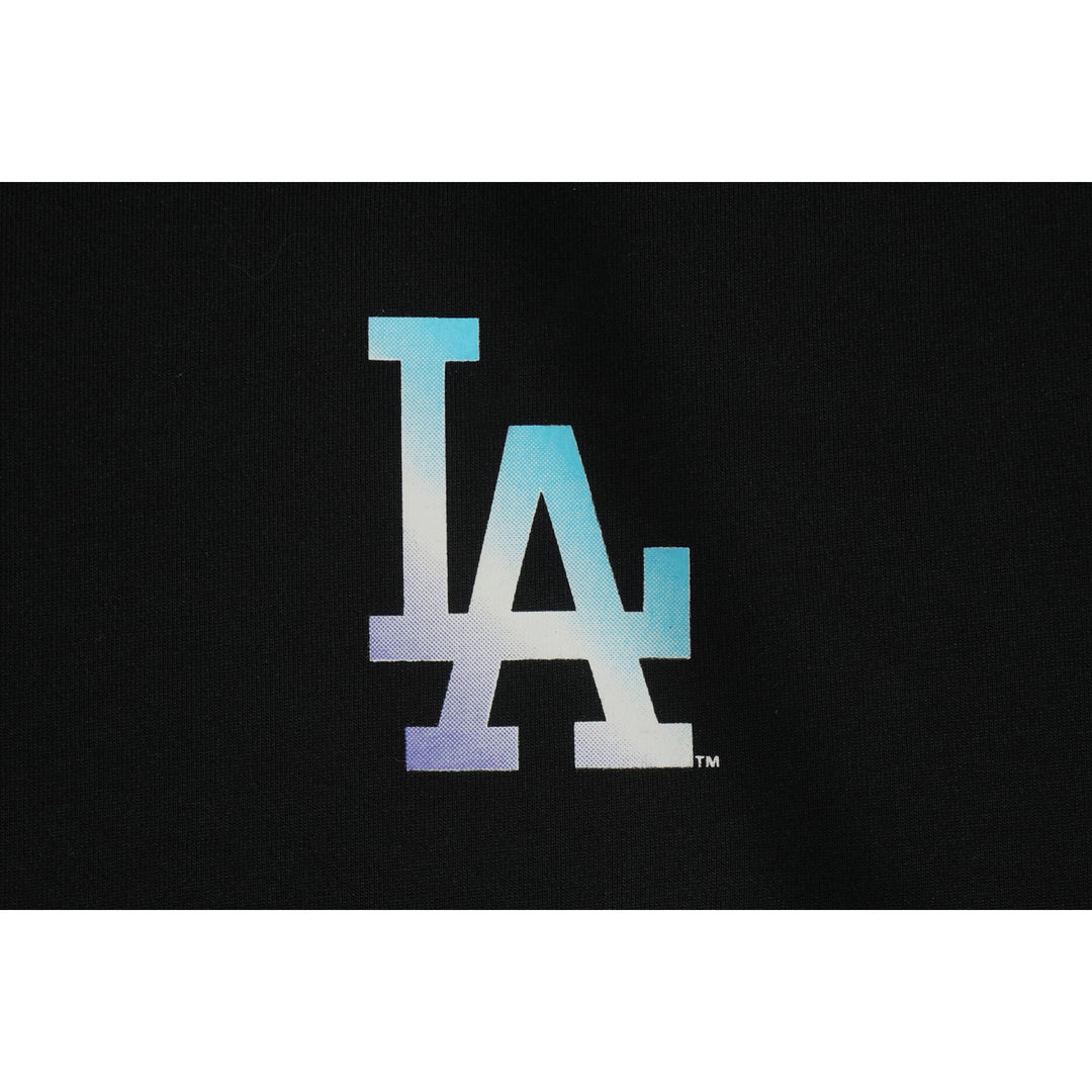 Los Angeles Dodgers Assorted Graphic Black Oversized Short Sleeve T-Shirt