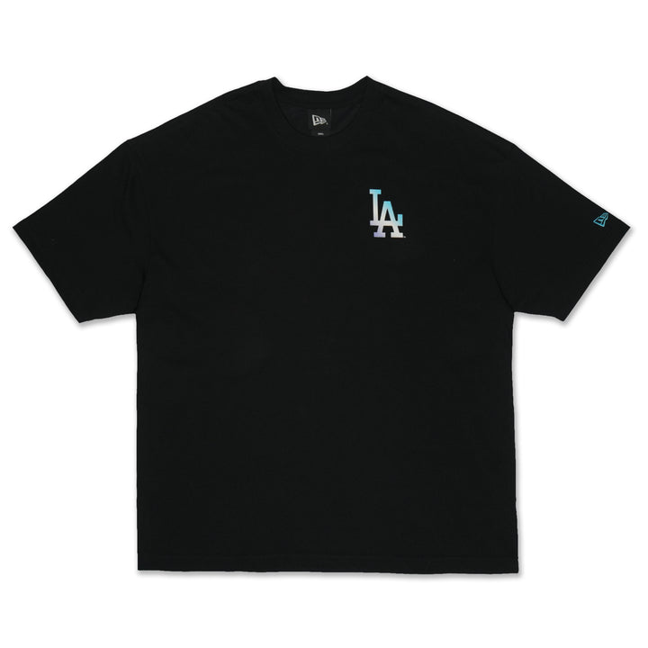 Los Angeles Dodgers Assorted Graphic Black Oversized Short Sleeve T-Shirt
