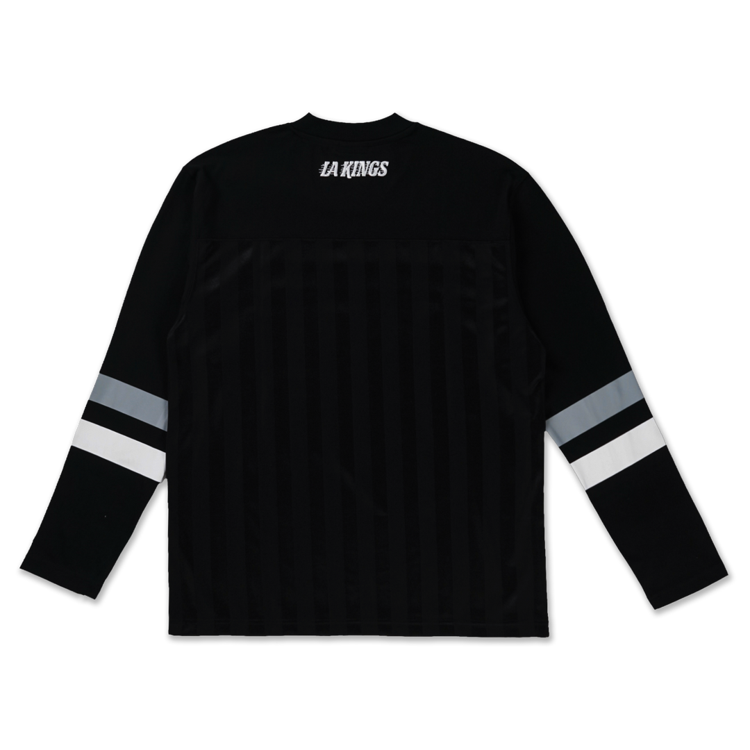 Los Angeles Kings NHL Fever Black Long Sleeve T-Shirt