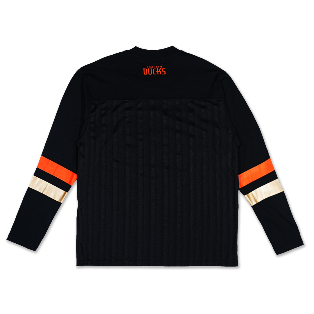 Anaheim Ducks NHL Fever Black Long Sleeve T-Shirt