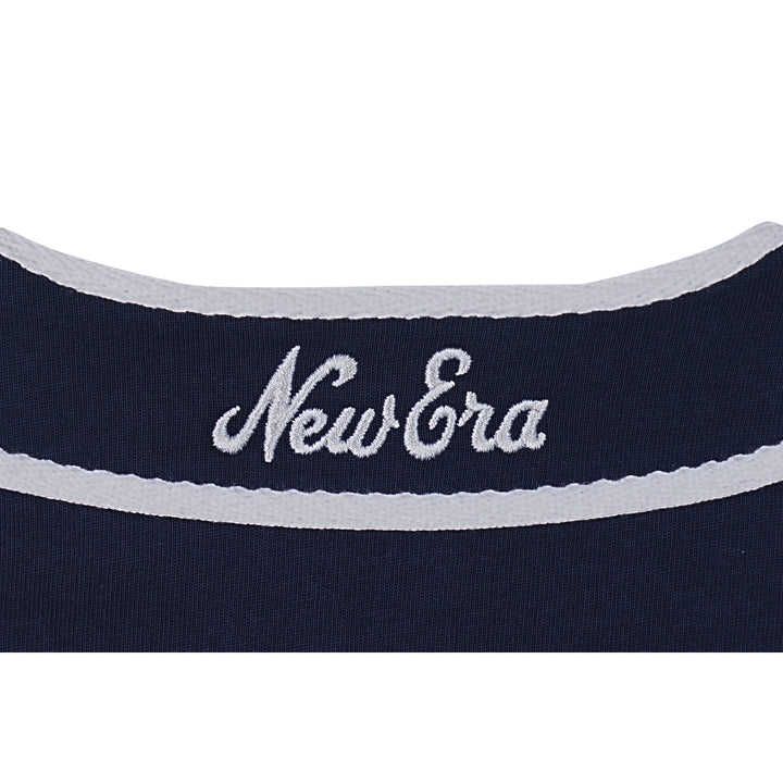 New Era New York Navy Short Sleeve Baseball Jersey