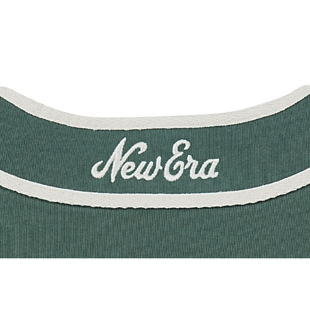 New Era New York Cilantro Green Short Sleeve Baseball Jersey