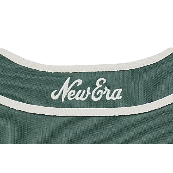 New Era New York Cilantro Green Short Sleeve Baseball Jersey