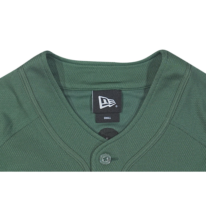 Seattle SuperSonics NBA Hardwood Classics Short Sleeve Cilantro Green Baseball Jersey