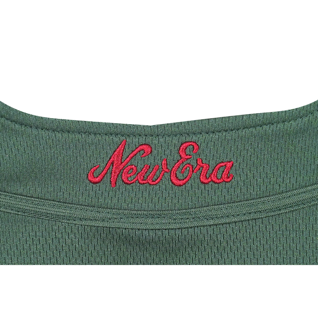 Seattle SuperSonics NBA Hardwood Classics Short Sleeve Cilantro Green Baseball Jersey