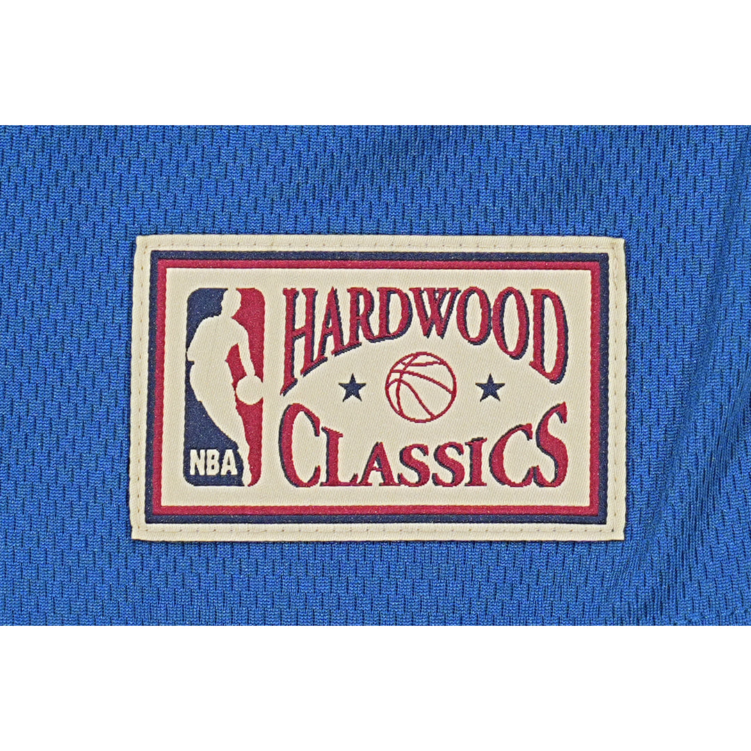 Minnesota Timberwolves NBA Hardwood Classics  Short Sleeve Seashore Blue Baseball Jersey