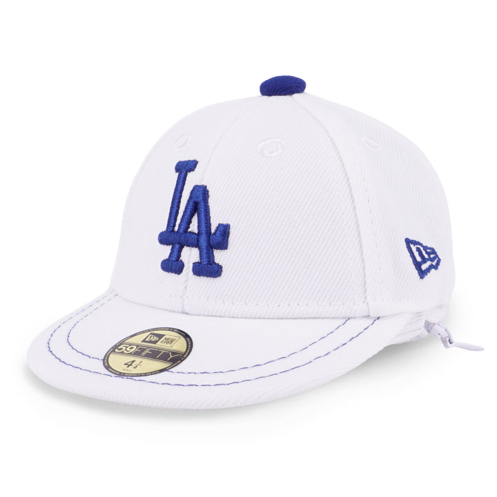 Los Angeles Dodgers New Era Fan Fam White Cap Pouch Key Holder