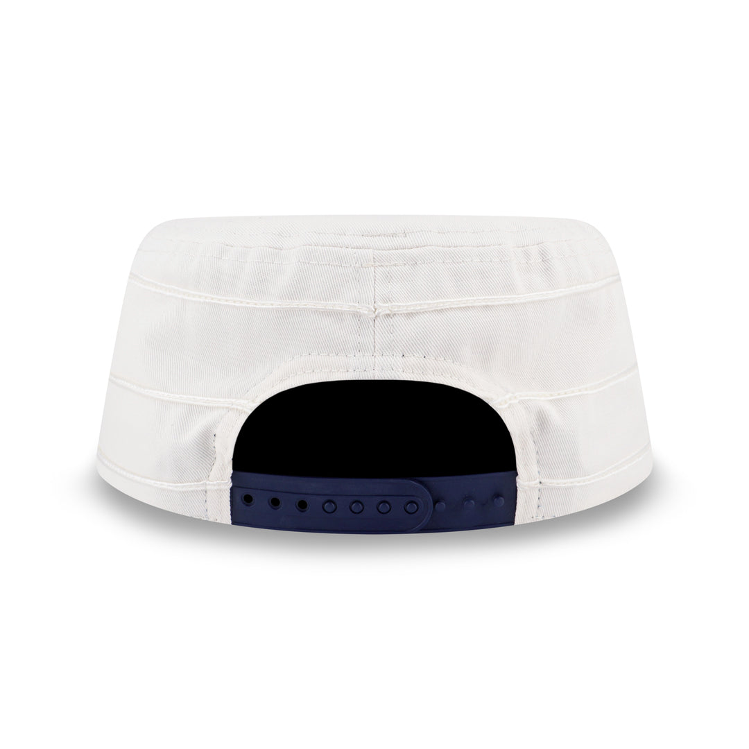Pillbox New York Yankees Pillbox Pack 2-Tone Navy Visor Chrome White Snapback