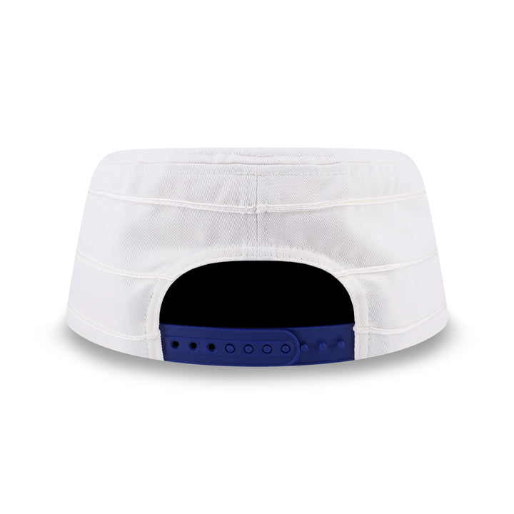 Pillbox Los Angeles Dodgers Pillbox Pack 2-Tone Dark Royal Visor Chrome White Snapback