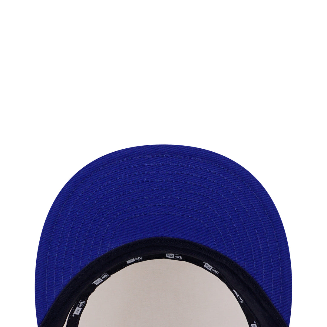 Pillbox Los Angeles Dodgers Pillbox Pack 2-Tone Dark Royal Visor Chrome White Snapback