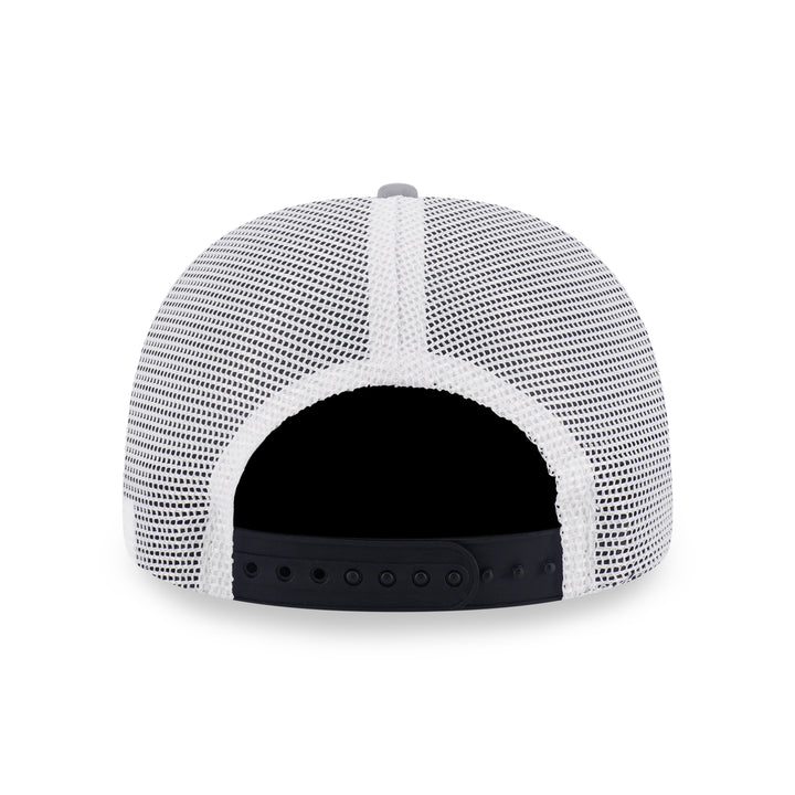 9SEVENTY Trucker Chicago White Sox 2-Tone Gray Visor Black Stretch Snapback
