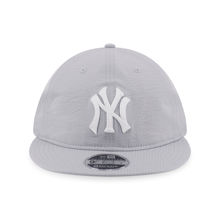 9FIFTY Retro Crown New York Yankees RC Seersucker Gray Adjustable