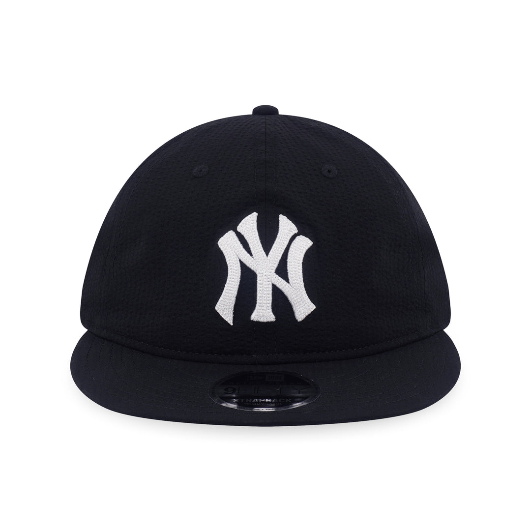 9FIFTY Retro Crown New York Yankees RC Seersucker Black Adjustable