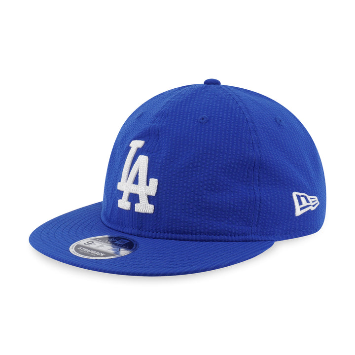 9FIFTY Retro Crown Los Angeles Dodgers RC Seersucker Royal Blue Adjustable