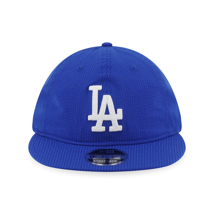 9FIFTY Retro Crown Los Angeles Dodgers RC Seersucker Royal Blue Adjustable