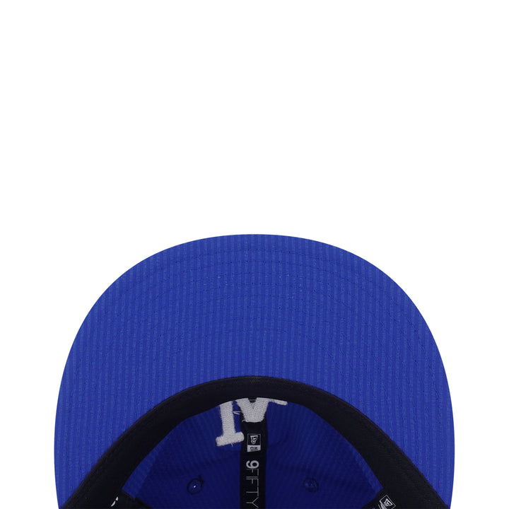 9FIFTY Retro Crown Los Angeles Dodgers RC Seersucker Royal Blue Adjustable