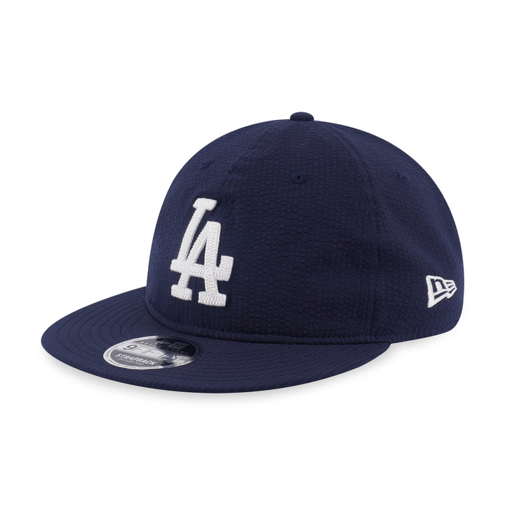 9FIFTY Retro Crown Los Angeles Dodgers RC Seersucker Navy Adjustable