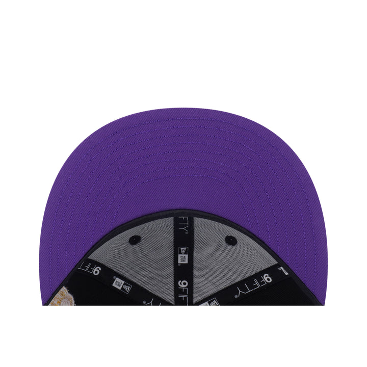 9FIFTY Los Angeles Lakers NBA Allover Black Snapback