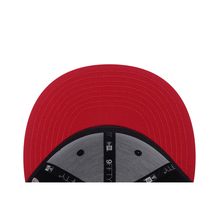 9FIFTY Chicago Bulls NBA Allover Black Snapback
