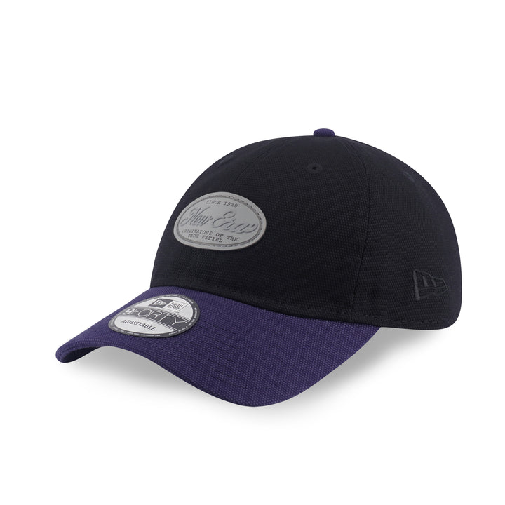 9FORTY Unstructured New Era Urban Kit 2-Tone Navy Visor Black Adustable