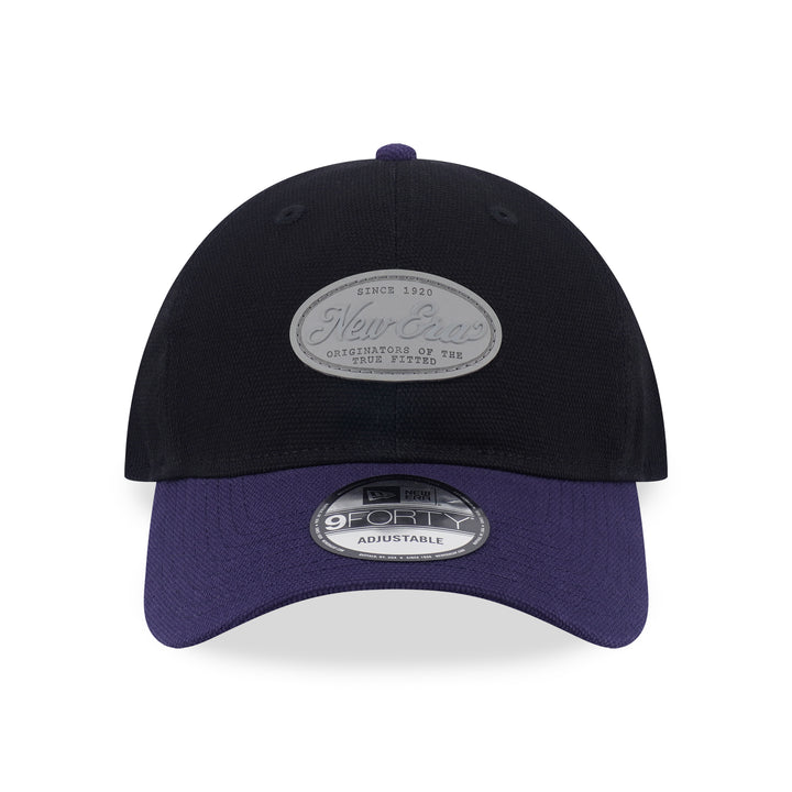 9FORTY Unstructured New Era Urban Kit 2-Tone Navy Visor Black Adustable
