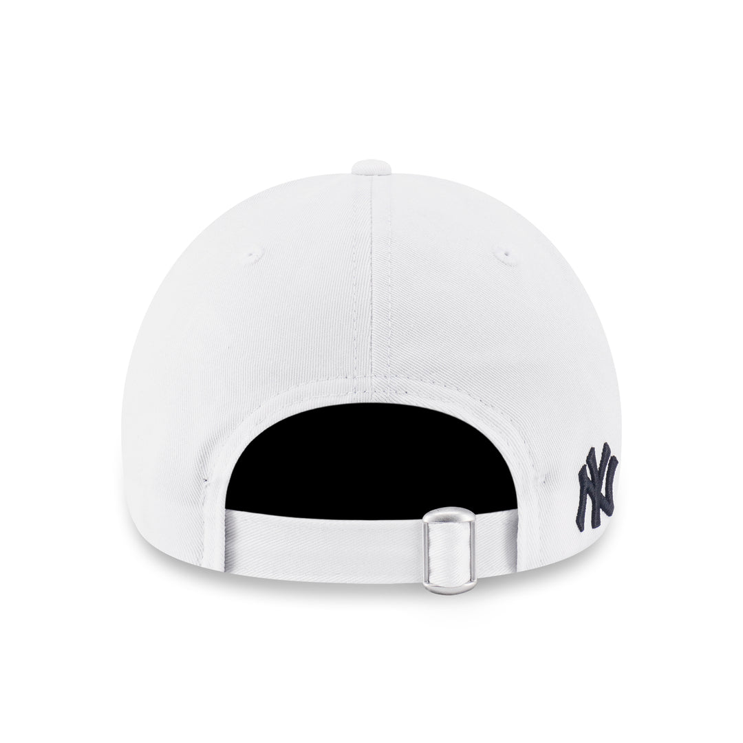 9FORTY Unstructured New York Yankees Spray Paint White Adjustable