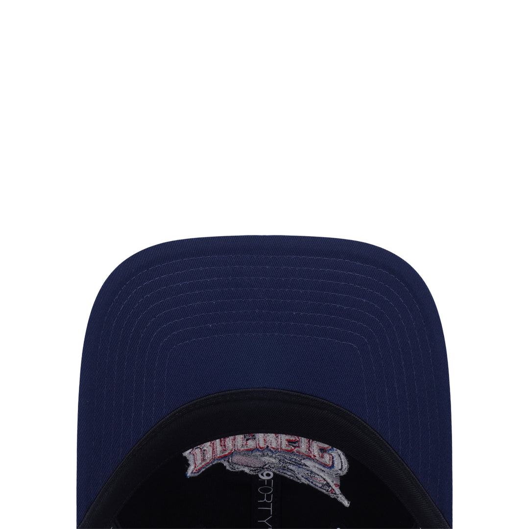 9FORTY Unstructured Houston Rockets NBA Hardwood Classics 2-Tone Oceanside Blue Visor Black Adjustable