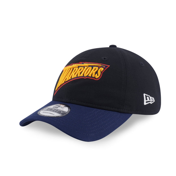 9FORTY Unstructured Golden State Warriors NBA Hardwood Classics 2-Tone Oceanside Blue Visor Black Adjustable