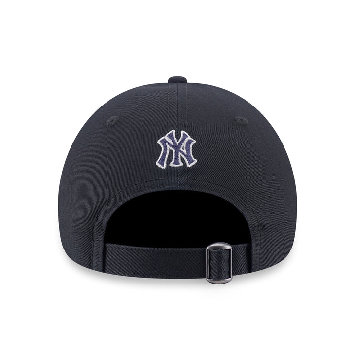 9FORTY New York Yankees MLB Patchwork Steel Clouds Gray Adjustable