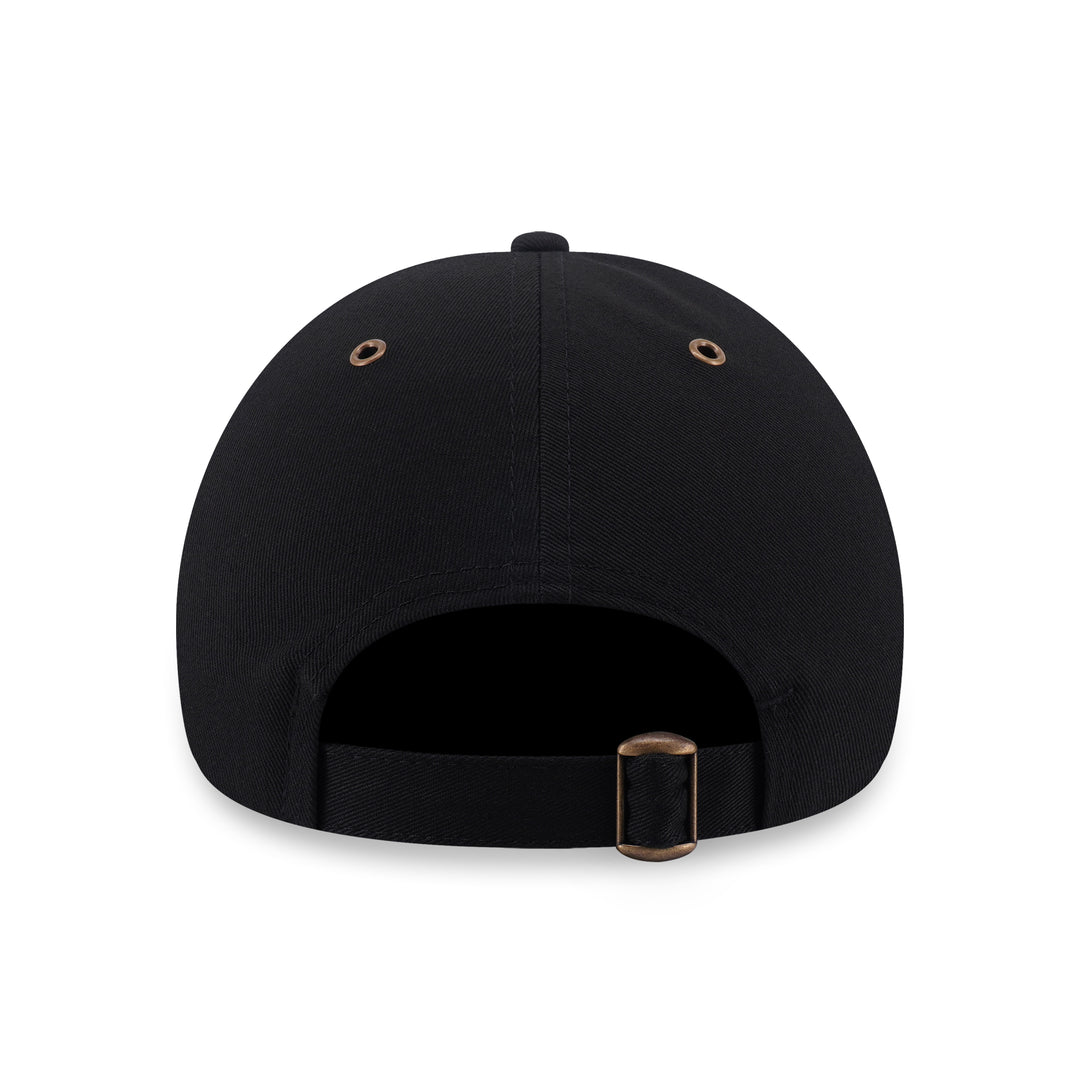 9FORTY New Era Hammered Metal Badge Black Adjustable