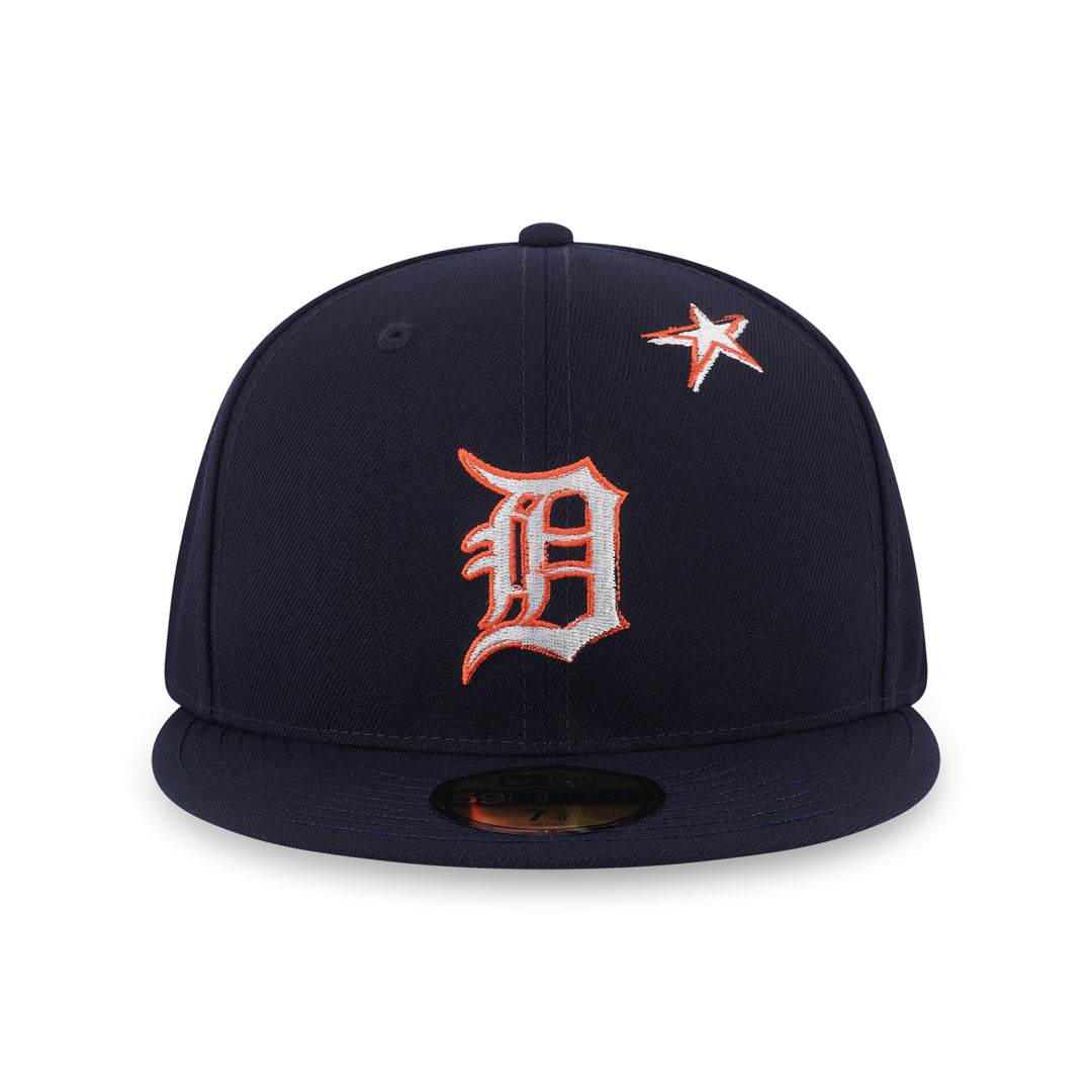 59FIFTY Detroit Tigers Punkcore Navy Fitted